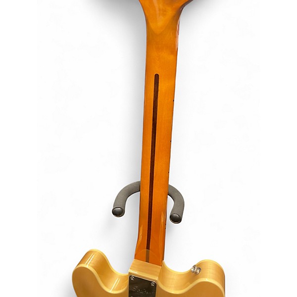 Used Squier Affinity Series Starcaster Hollow Natural Hollow Body Electric Guitar