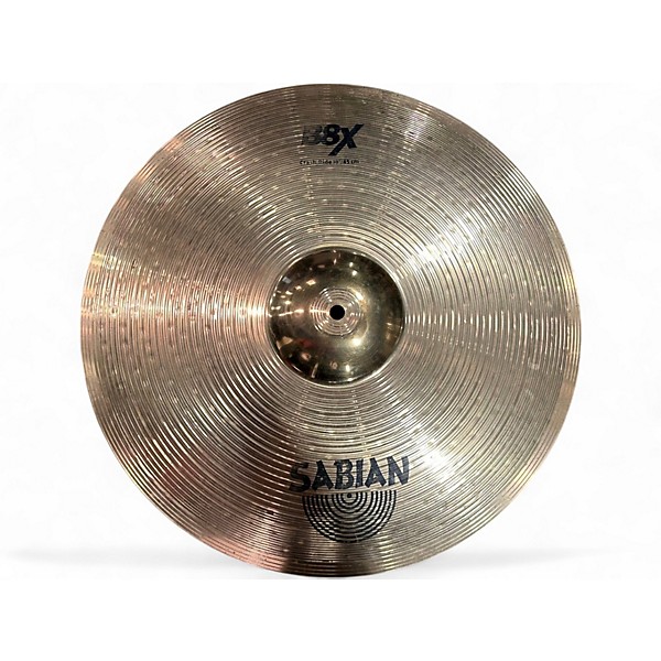 Used SABIAN 18in B8X Crash Ride Cymbal