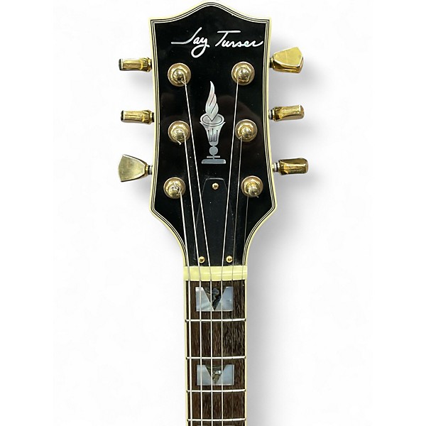 Used Jay Turser 335 Honey Burst Hollow Body Electric Guitar