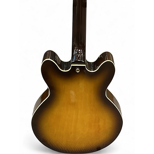 Used Jay Turser 335 Honey Burst Hollow Body Electric Guitar