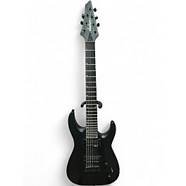 Used Jackson JS22-7 Dinky 7 String Satin Black Solid Body Electric Guitar