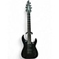 Used Jackson JS22-7 Dinky 7 String Satin Black Solid Body Electric Guitar thumbnail