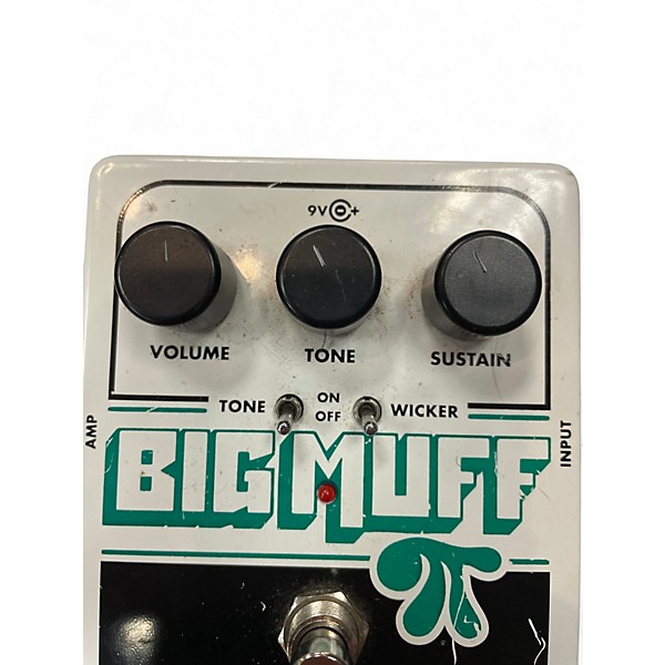 Used Electro-Harmonix Green Russian Big Muff Pi Fuzz Effect Pedal