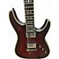 Used Schecter Guitar Research Hellraiser C1 Floyd Rose Extreme Crimson Red Burst Solid Body Electric Guitar