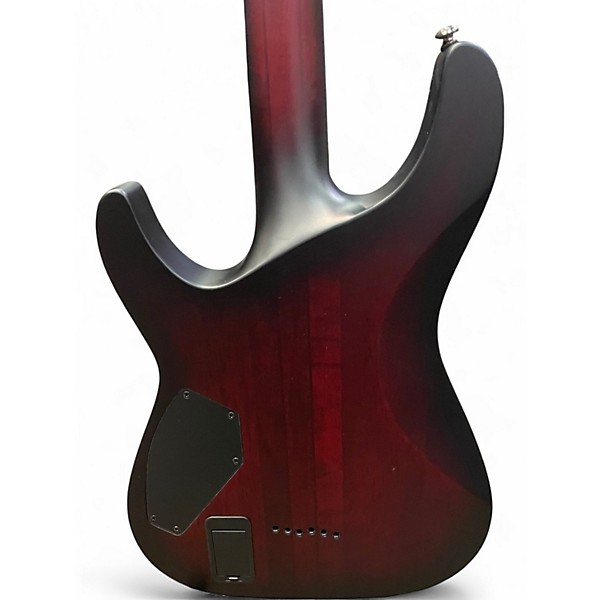 Used Schecter Guitar Research Hellraiser C1 Floyd Rose Extreme Crimson Red Burst Solid Body Electric Guitar