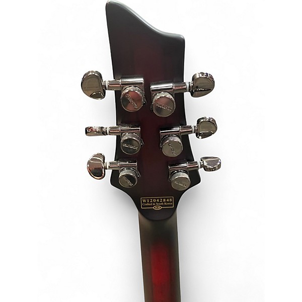 Used Schecter Guitar Research Hellraiser C1 Floyd Rose Extreme Crimson Red Burst Solid Body Electric Guitar