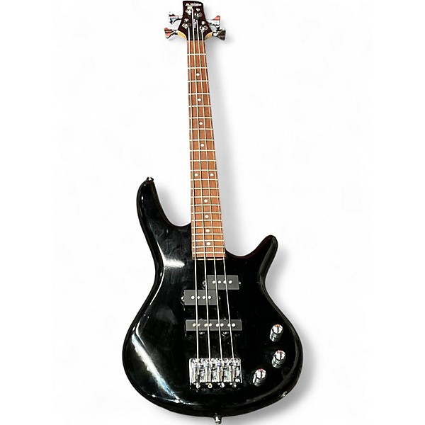 Used Ibanez GSRM20 Mikro Short Scale Black Electric Bass Guitar