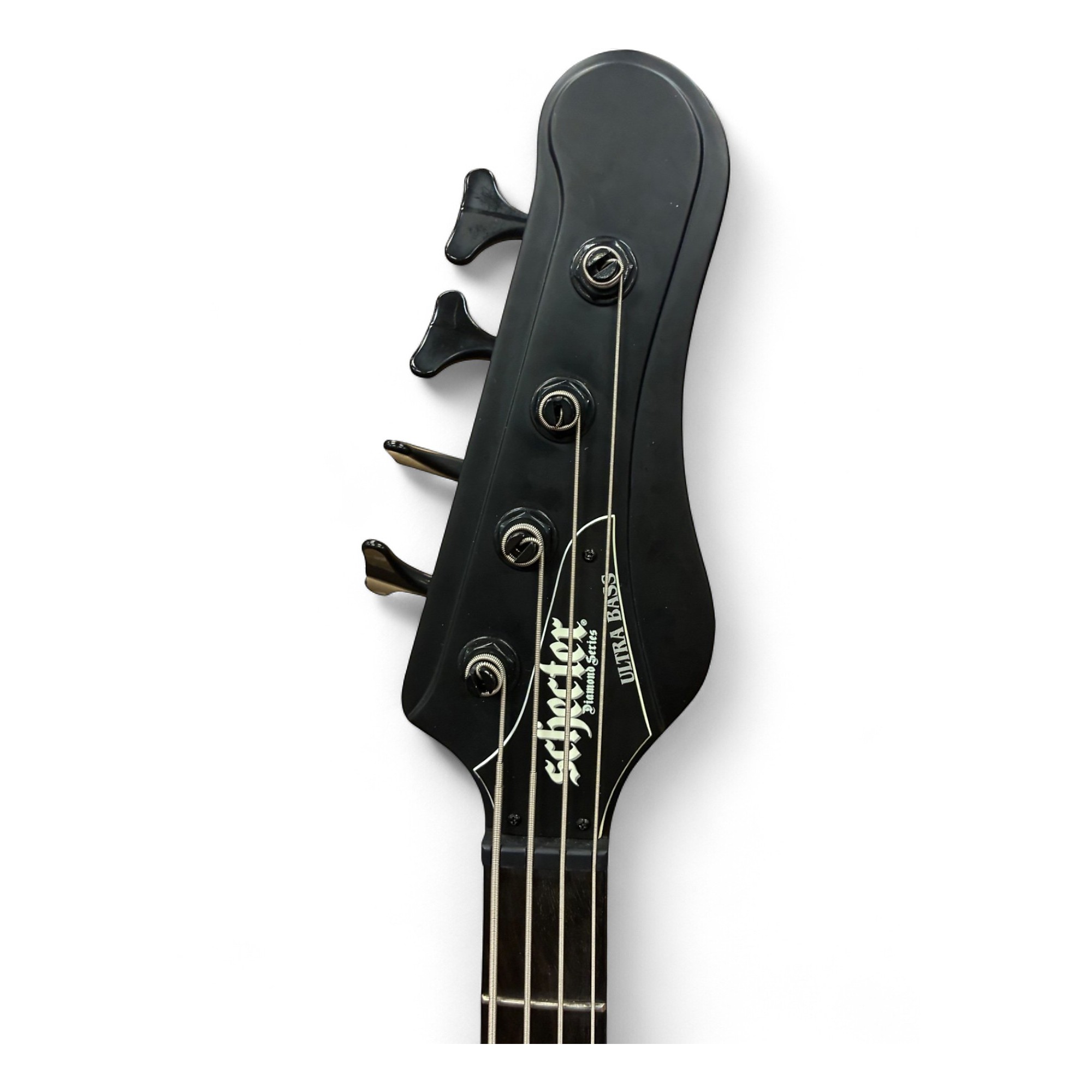 Used Schecter Guitar Research Ultra Bass Satin Black Electric Bass
