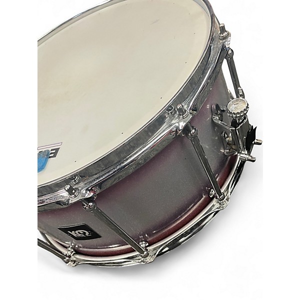 Used Kings Custom Drums 6.5X14 Maple/Gum Purple Duco Purple Duco Drum