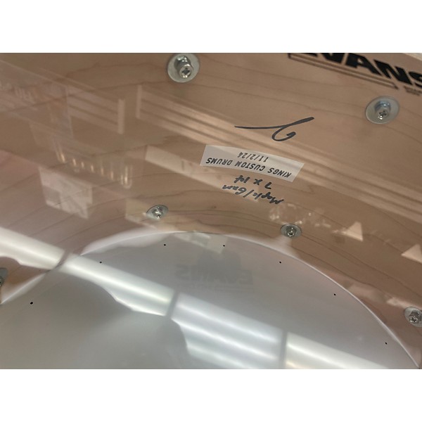 Used Kings Custom Drums 6.5X14 Maple/Gum Purple Duco Purple Duco Drum