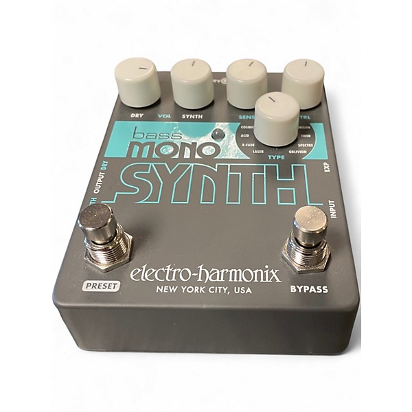 Used Electro-Harmonix Bass Mono Synth Bass Bass Effect Pedal