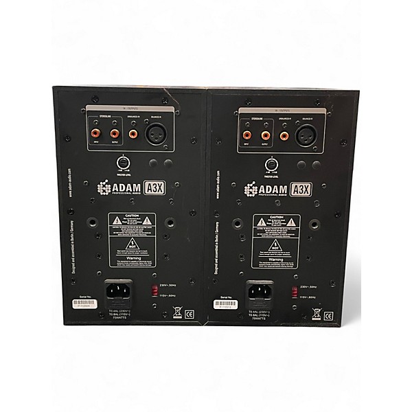 Used ADAM Audio A3X 2-Way Pair Powered Monitor