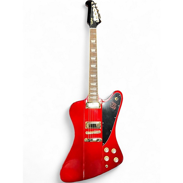 Used Epiphone Firebird Studio Ruby Red Solid Body Electric Guitar