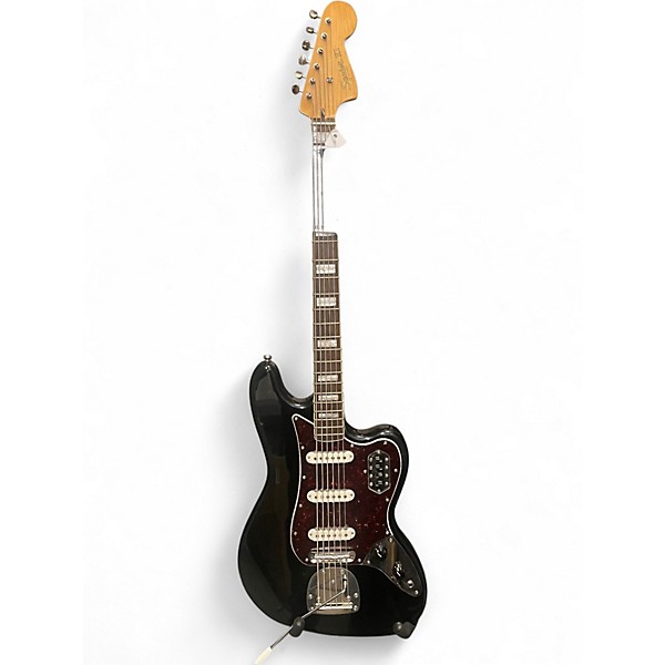 Used Squier BASS VI Black Baritone Guitars