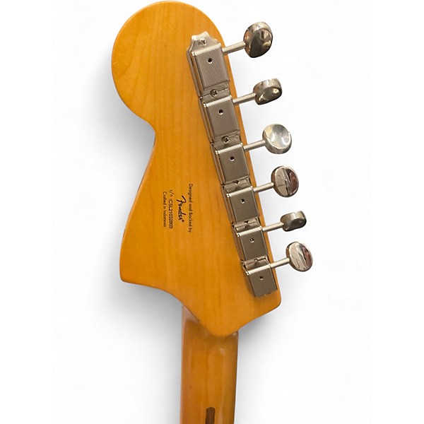 Used Squier BASS VI Black Baritone Guitars