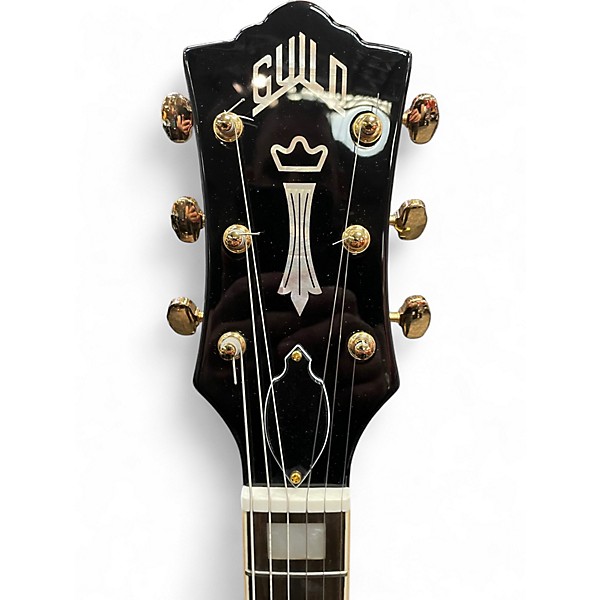 Used Guild ARISTOCRAT M 75 2 Tone Sunburst Solid Body Electric Guitar