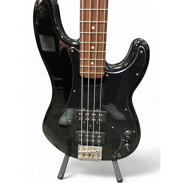 Used Fender Blacktop Jazz Bass Black Electric Bass Guitar