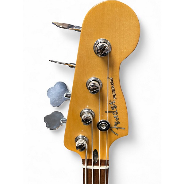 Used Fender Blacktop Jazz Bass Black Electric Bass Guitar