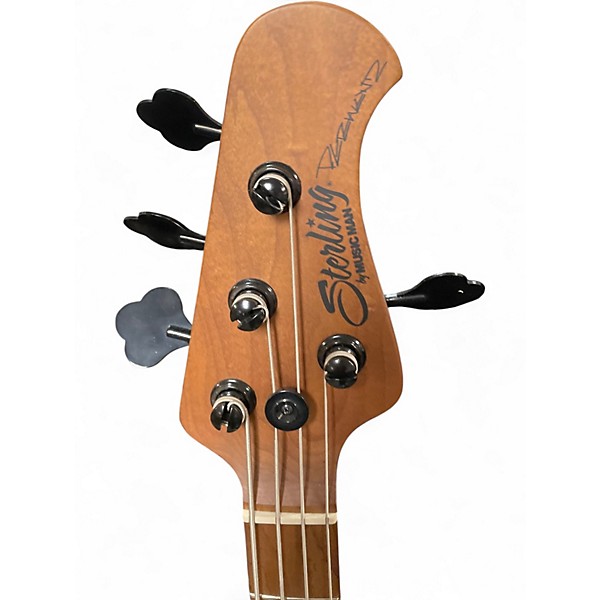 Used Sterling by Music Man  Pete Wentz Artist Series StingRay  Black and Gold Electric Bass Guitar