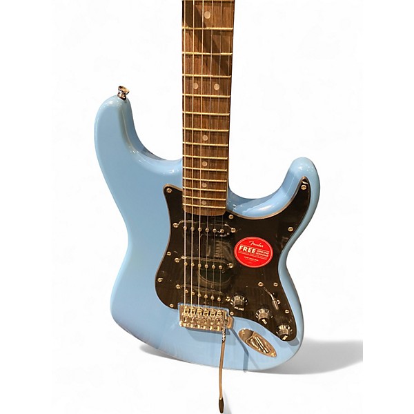 Used Squier Sonic Stratocaster California Blue Solid Body Electric Guitar