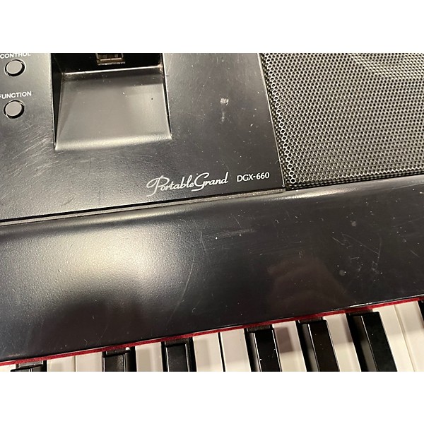 Used Yamaha DGX660 Portable Keyboard