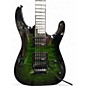 Used Jackson JS 32 TRANSPARENT GREEN Solid Body Electric Guitar