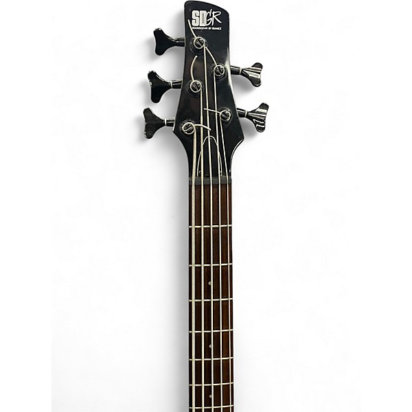 Used Ibanez SR405 5 String Black Electric Bass Guitar