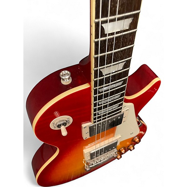 Used Epiphone Les Paul Standard Cherry Sunburst Solid Body Electric Guitar