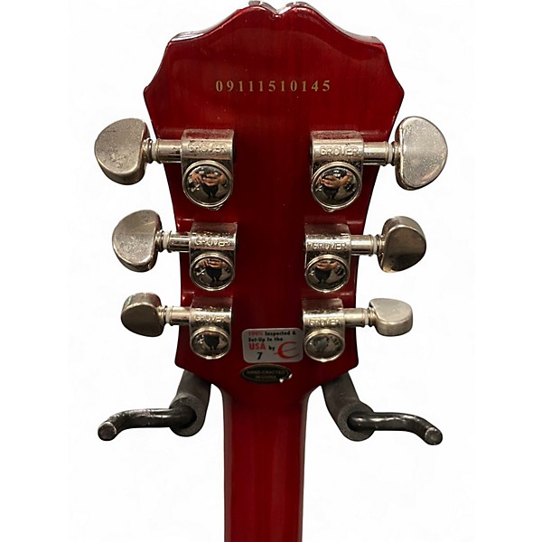 Used Epiphone Les Paul Standard Cherry Sunburst Solid Body Electric Guitar