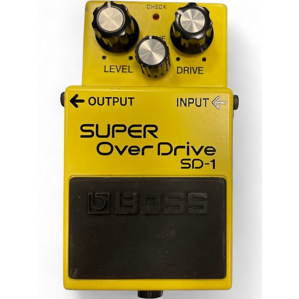 Used BOSS SD1 Super Overdrive Effect Pedal