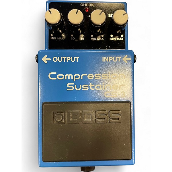 Used BOSS CS3 Compressor Sustainer Effect Pedal