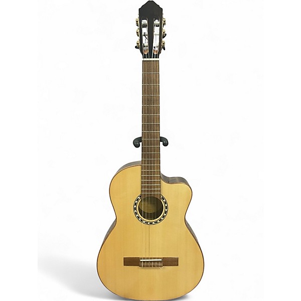 Used Lucero LFN200SCE Natural Classical Acoustic Electric Guitar
