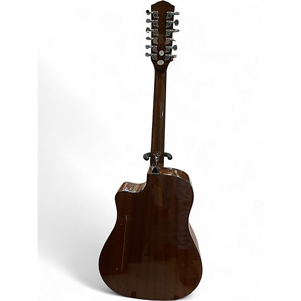 Used Fender CD60SCE12 Natural 12 String Acoustic Guitar