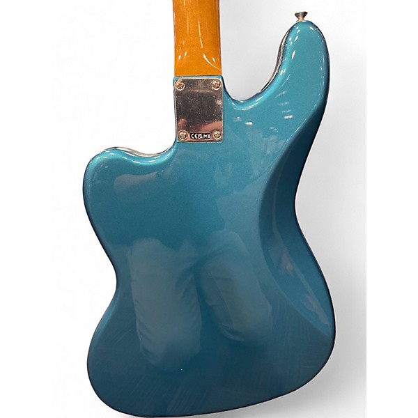 Used 2025 Fender BASS VI Lake Placid Blue Electric Bass Guitar