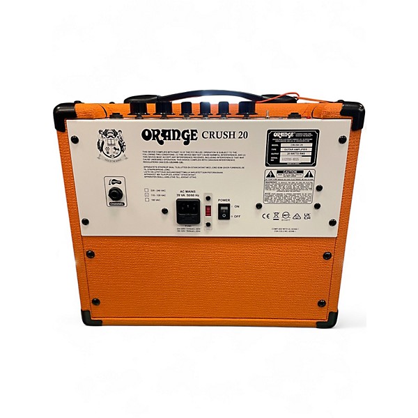 Used Orange Amplifiers Crush 20 20W 1x8 Guitar Combo Amp