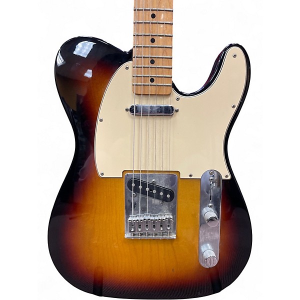 Used 2011 Fender Standard Telecaster 2 Tone Sunburst Solid Body Electric Guitar
