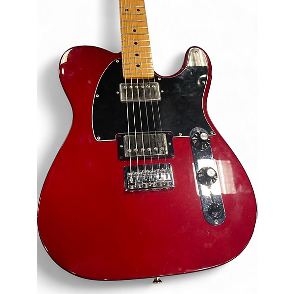 Used Fender Blacktop Telecaster Wine Red Solid Body Electric Guitar