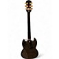 Used Epiphone SG Limited Edition Custom Shop with Vibrola Black and Gold Solid Body Electric Guitar