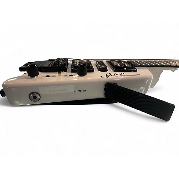 Used Steinberger Spirit-GT Pro Deluxe White Solid Body Electric Guitar