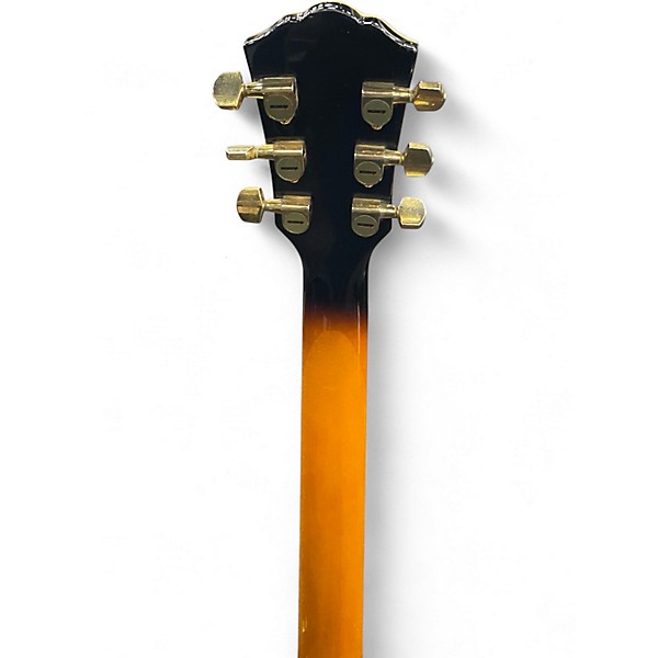 Used Washburn HB35 2 Color Sunburst Hollow Body Electric Guitar
