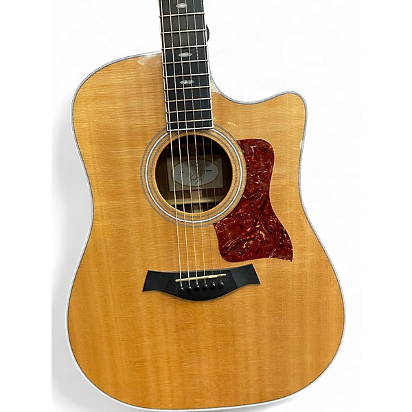 Used Taylor 410CE Natural Acoustic Electric Guitar