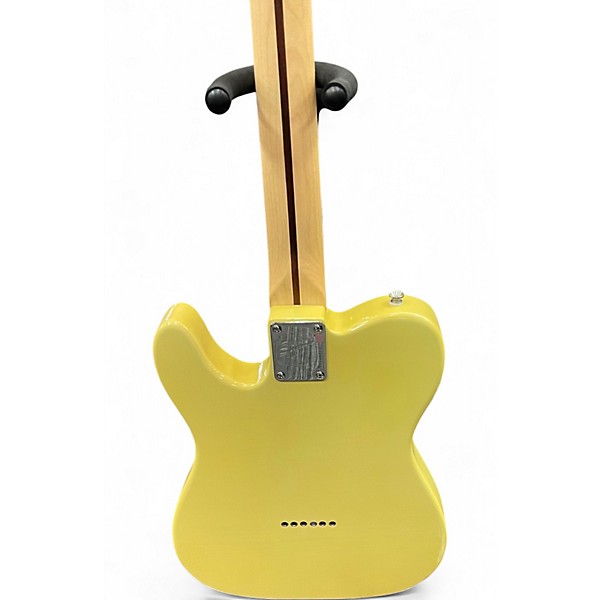 Used Squier Telecaster Custom Vintage Blonde Solid Body Electric Guitar