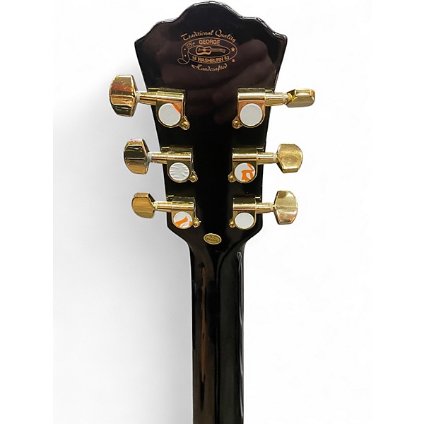 Used Washburn EA55G A U 2 Color Sunburst Acoustic Electric Guitar