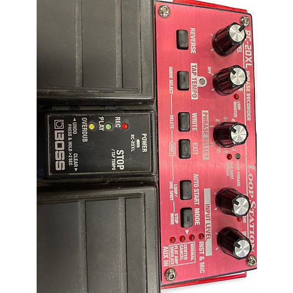 Used BOSS RC20XL Loop Station XL Twin Pedal
