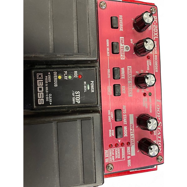 Used BOSS RC20XL Loop Station XL Twin Pedal