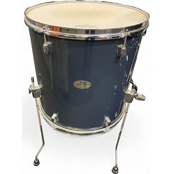 Used Pearl 5 Piece Forum BLUE Drum Kit