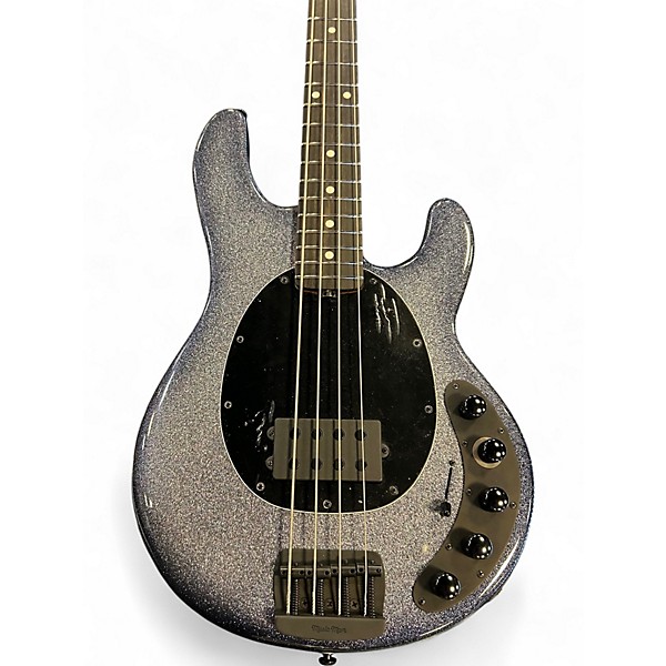 Used Ernie Ball Music Man DarkRay 4 Starry Night Electric Bass Guitar