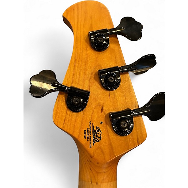 Used Ernie Ball Music Man DarkRay 4 Starry Night Electric Bass Guitar