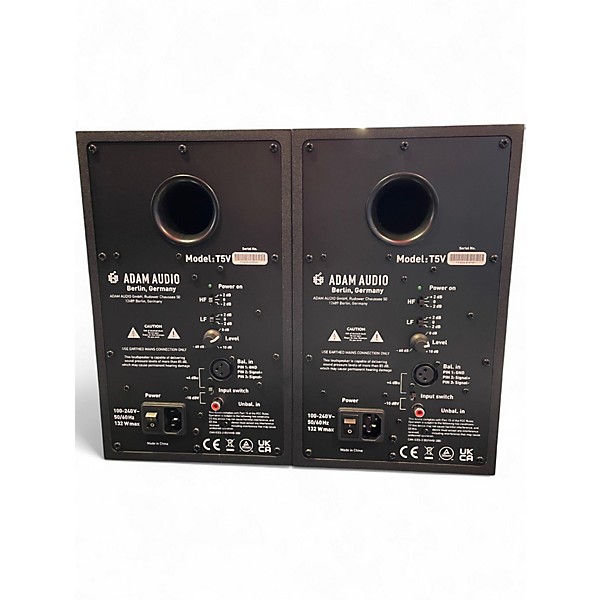 Used ADAM Audio T5V PAIR Powered Monitor