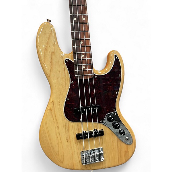 Used 2018 Fender Special Edition Deluxe Jazz Bass Ash with Pau Ferro Natural Electric Bass Guitar